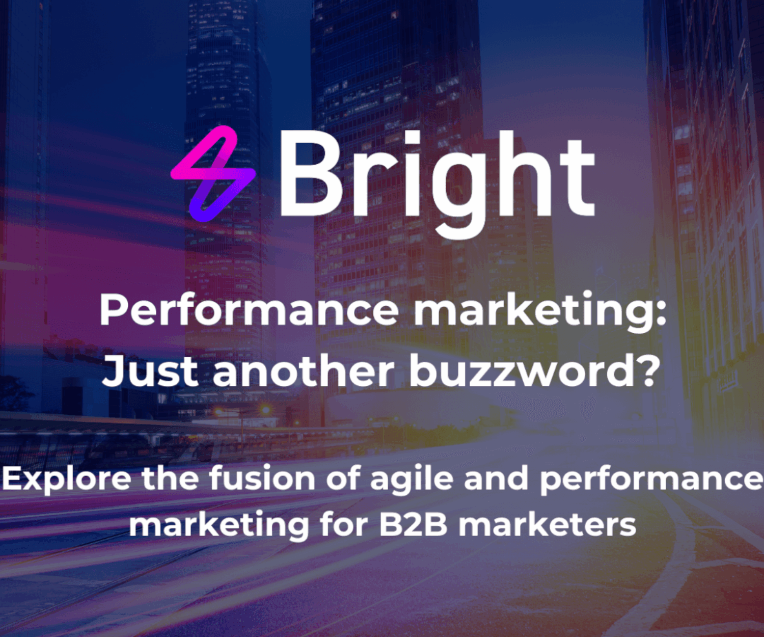 Performance marketing