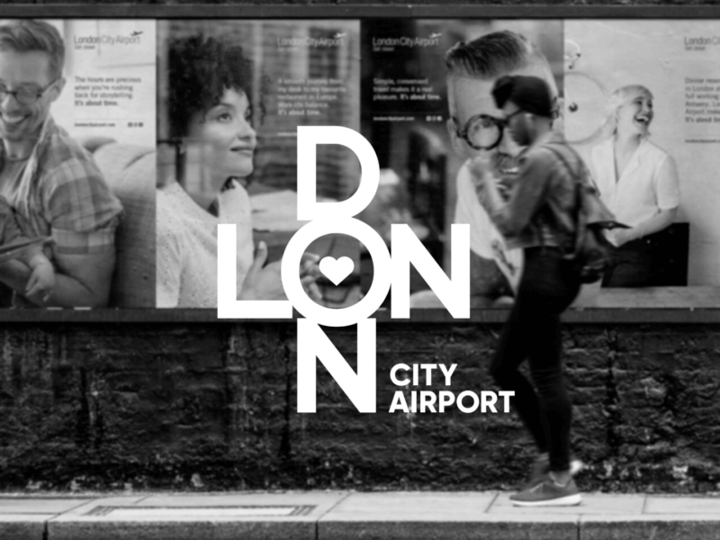 Positioning and re-brand for London City Airport